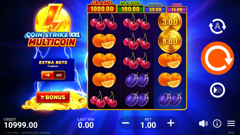 Strike Coin collecting coin values in Coin Strike XXL: Multicoin